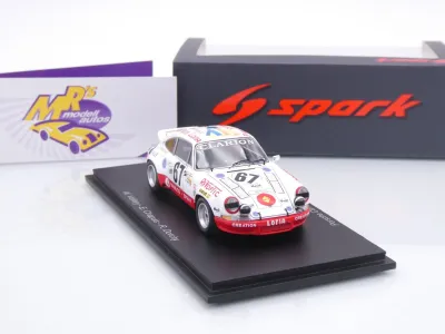 Preview: Spark S9797 # Porsche 911 Carrera RSR 2.8 #67 24h Le Mans 1974 " Team Porsche Club Romand " 1:43