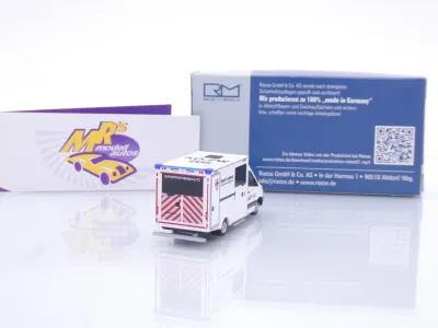 Preview: Rietze 76085 # Mercedes-Benz WAS Design RTW " Katastrophenschutz Koblenz " 1:87
