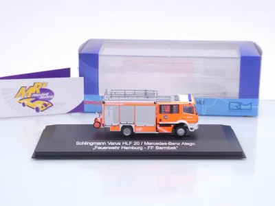 Preview: Rietze 72994 # Mercedes-Benz Schlingmann HLF " Feuerwehr Hamburg Barmbek " 1:87