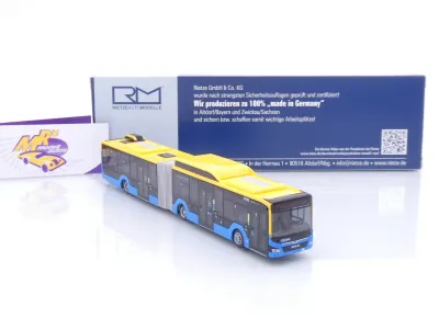 Preview: Rietze 75891 # MAN Lion's City Gelenkbus " CVAG Chemnitzer Verkehrs-AG " 1:87