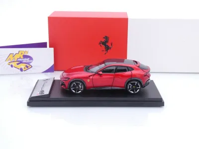 Preview: BBR Models HE43001B # Ferrari Purosangue Panoramic Baujahr 2023 " Rosso Magma " 1:43