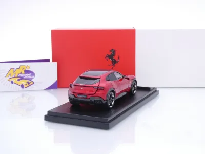 Preview: BBR Models HE43001B # Ferrari Purosangue Panoramic Baujahr 2023 " Rosso Magma " 1:43