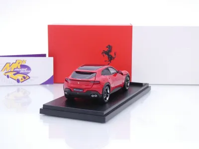 Preview: BBR Models HE43001A # Ferrari Purosangue Panoramic Baujahr 2023 " Rosso Corsa " 1:43