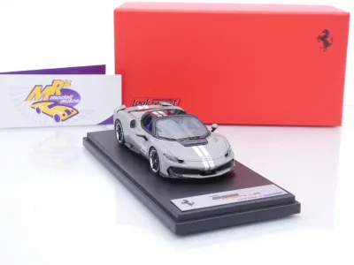 Preview: Look Smart LS565D # Ferrari 296 Speciale A Baujahr 2026 " Grigio Squalo Livery " 1:43