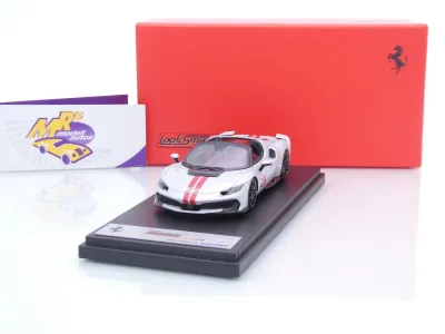 Look Smart LS565C # Ferrari 296 Speciale A Baujahr 2026 " Bianco Artico Livery " 1:43