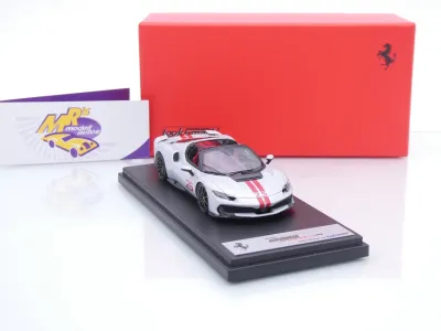Preview: Look Smart LS565C # Ferrari 296 Speciale A Baujahr 2026 " Bianco Artico Livery " 1:43