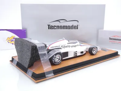 Preview: Tecnomodel TM18-415E # Shadow DN8 F1 #16 Österreich GP 1977 " Arturo Merzario " 1:18