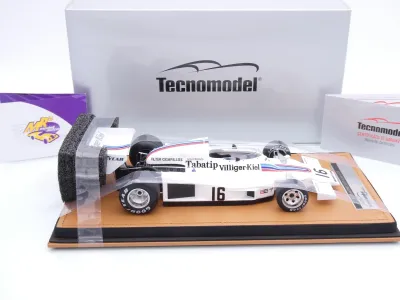 Preview: Tecnomodel TM18-415E # Shadow DN8 F1 #16 Österreich GP 1977 " Arturo Merzario " 1:18