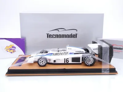 Preview: Tecnomodel TM18-415D # Shadow DN8 F1 #16 Long Beach GP 1977 " Renzo Zorzi " 1:18