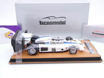 Preview: Tecnomodel TM18-415D # Shadow DN8 F1 #16 Long Beach GP 1977 " Renzo Zorzi " 1:18