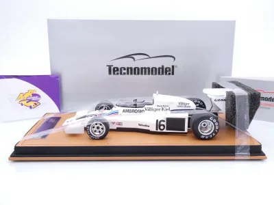 Preview: Tecnomodel TM18-415B # Shadow DN8 F1 #16 Japan GP 1977 " Riccardo Patrese " 1:18
