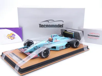 Tecnomodel TMD18-424D # March 881 F1 #15 4th England GP 1988 " Maurice Gugelmin " 1:18
