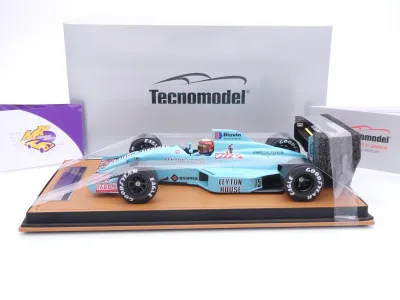 Preview: Tecnomodel TMD18-424D # March 881 F1 #15 4th England GP 1988 " Maurice Gugelmin " 1:18