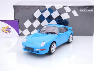 Minichamps 155061121 # Porsche 911 (993) RS Baujahr 1994 " Rivierablau " 1:18