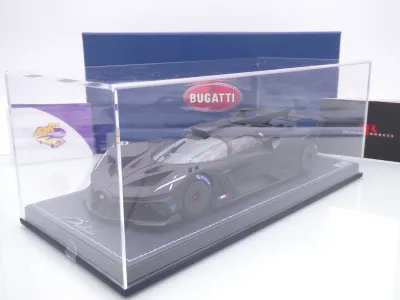 Preview: MR Collection BUG014F # Bugatti Bolide Baujahr 2024 " Full Carbon Matt " 1:18