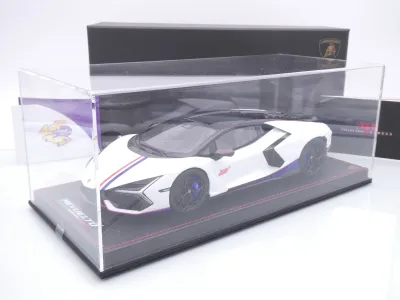 MR Collection LAMBO058NA63B # Lamborghini Revuelto NA63 " Bianco Livery " 1:18