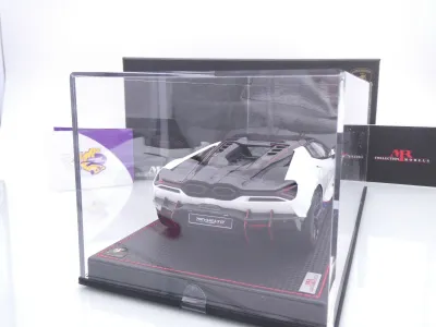 Preview: MR Collection LAMBO058NA63B # Lamborghini Revuelto NA63 " Bianco Livery " 1:18
