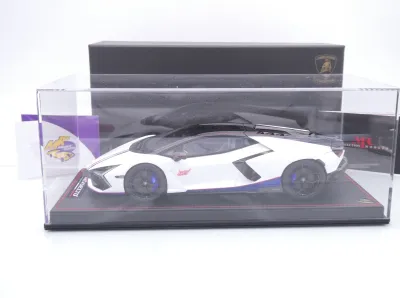 Preview: MR Collection LAMBO058NA63B # Lamborghini Revuelto NA63 " Bianco Livery " 1:18