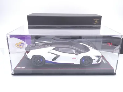 Preview: MR Collection LAMBO058NA63B # Lamborghini Revuelto NA63 " Bianco Livery " 1:18