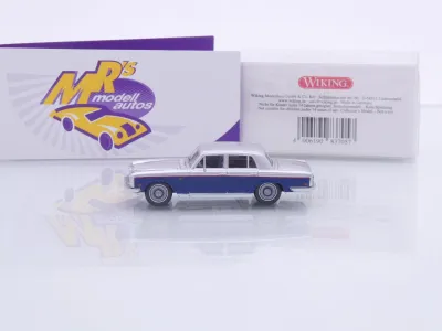 Preview: Wiking 0837 05 # Rolls Royce Silver Shadow Baujahr 1965-77 " silber-blau " 1:87