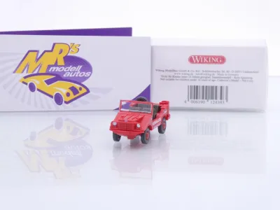 Wiking 0124 39 # DKW Munga Baujahr 1956-68 rot " Himalaya Expedition 1958 " 1:87