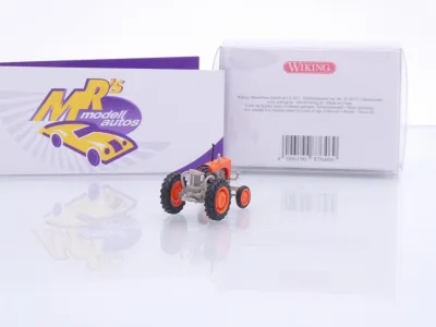 Preview: Wiking 0876 46 # Steyr 80 Schlepper Traktor Baujahr 1949-64 " orange-grau " 1:87