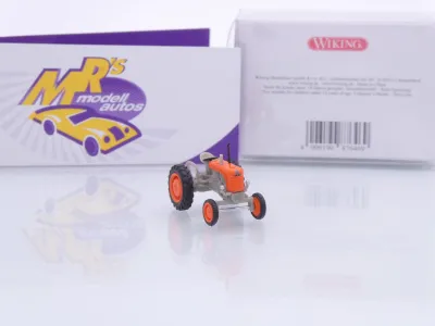 Preview: Wiking 0876 46 # Steyr 80 Schlepper Traktor Baujahr 1949-64 " orange-grau " 1:87