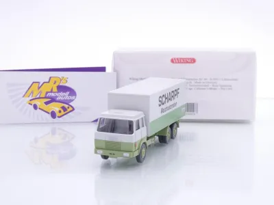 Wiking 0440 02 # Hanomag Henschel Koffer-LKW 1969-71 " Scharpf Automaten " 1:87
