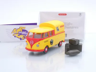 Wiking 0768 03 # Volkswagen VW T1 Doppelkabine Pritsche 1963-67 " Bosch " 1:40