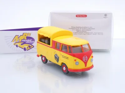 Preview: Wiking 0768 03 # Volkswagen VW T1 Doppelkabine Pritsche 1963-67 " Bosch " 1:40