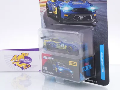 Preview: Majorette 8502101004 # Ford Mustang GT3 #36 DTM 2025 " Arjun Maini / HRT " 1:64