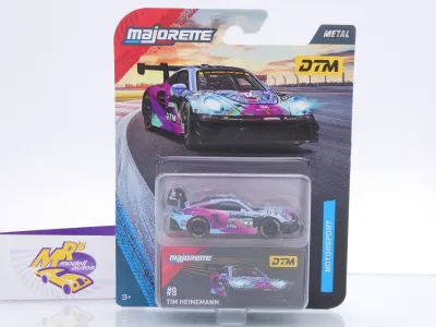 Majorette 8502101004 # Porsche 911 GT3 R #9 DTM 2023 " Tim Heinemann / Tok Sport WRT " 1:64