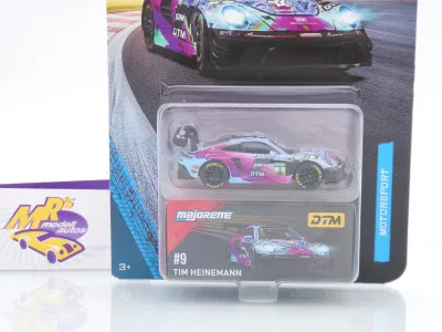 Preview: Majorette 8502101004 # Porsche 911 GT3 R #9 DTM 2023 " Tim Heinemann / Tok Sport WRT " 1:64
