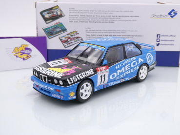 Solido S1801522 # BMW M3 E30 Nr.11 British BTCC 1991 " W. Hoy - Listerine " 1:18
