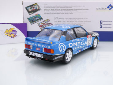 Preview: Solido S1801522 # BMW M3 E30 Nr.11 British BTCC 1991 " W. Hoy - Listerine " 1:18