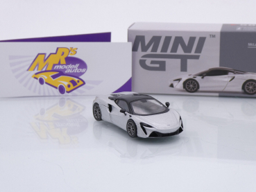 Preview: TSM MINI GT MGT00582-L # McLaren Artura LHD " silbermetallic (Ice Silver) " 1:64