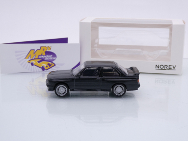 Preview: Norev 350009 # BMW M3 E30 Sportwagen Baujahr 1986 " schwarzmetallic " 1:43
