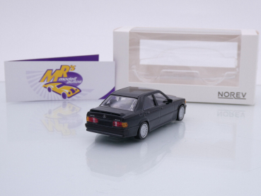 Preview: Norev 351195 # Mercedes-Benz 190E W201 2.3 Baujahr 1982 " schwarzmetallic " 1:43