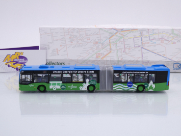Preview: Rietze 73698 # Mercedes Citaro G '15 Gelenkbus " Stadtwerke Baden-Baden " 1:87
