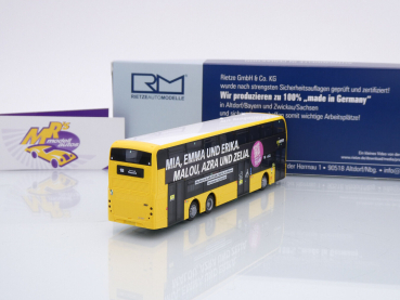 Preview: Rietze 78003 # ADL Enviro 500 Doppeldeckerbus " BVG Karriere Deutschland " 1:87