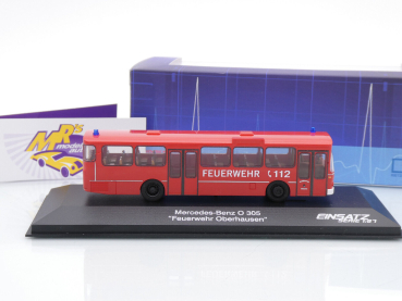 Preview: Rietze 74321 # Mercedes-Benz O 305 Reisebus " Feuerwehr Oberhausen 112 " 1:87
