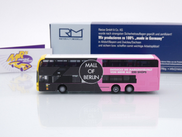 Preview: Rietze 78014 # Alexander Enviro 500 Doppeldeckerbus " BVG Mall of Berlin " 1:87