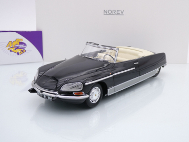 Norev 181746 # Citroen DS 21 Palm Beach Cabriolet Baujahr 1968 " schwarz " 1:18