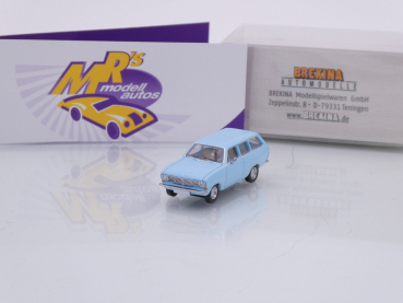 Brekina 20430 # Opel Kadett B Caravan Baujahr 1965 " hellblau " 1:87