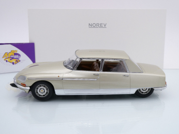 Preview: Norev 181756 # Citroen DS 21 Lorraine Limousine Baujahr 1969 " champagne " 1:18
