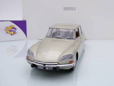 Preview: Norev 181756 # Citroen DS 21 Lorraine Limousine Baujahr 1969 " champagne " 1:18