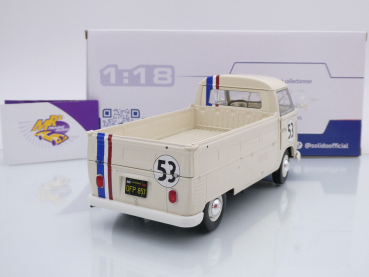 Preview: Solido S1806708 # VW Volkswagen T1 Pritsche Baujahr 1950 " Herbie Nr.53 " 1:18