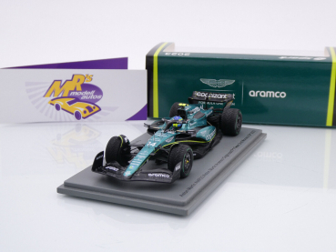Spark S8585 # Aston Martin AMR23 F1 Nr.14 2nd Monaco GP 2023 " Fernando Alonso " 1:43