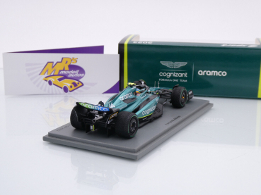 Preview: Spark S8585 # Aston Martin AMR23 F1 Nr.14 2nd Monaco GP 2023 " Fernando Alonso " 1:43