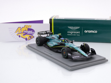 Preview: Spark S8585 # Aston Martin AMR23 F1 Nr.14 2nd Monaco GP 2023 " Fernando Alonso " 1:43